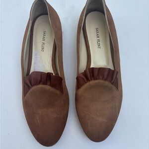 Sarah Flint Ruffle Loafers